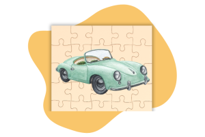 A jigsaw puzzle for people with dementia