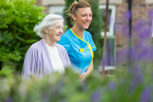 Dementia Champions learning essential care skills at Four Seasons Health Care Group.